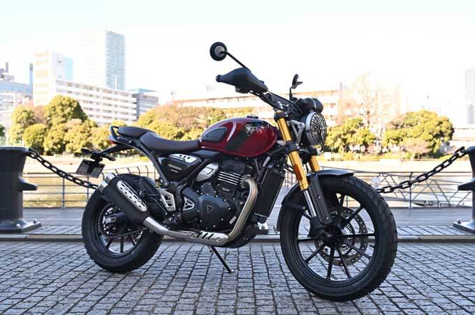 トライアンフ Speed 400（スピード400）/ Scrambler 400 X（スクランブラー400X） プレスカンファレンス・プレミアム試乗会・発表記念パーティーの07画像