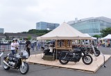 デウス バイクビルドオフで見かけたトライアンフカスタムの画像