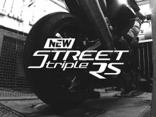 新型ストリートトリプルRSのエンジンサウンドの画像
