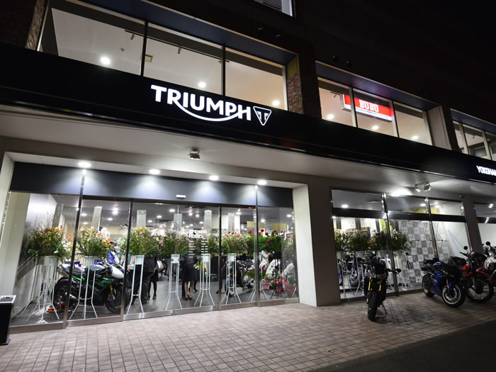 トライアンフ横浜港北グランドオープン トピックス バージントライアンフ トライアンフ横浜港北グランドオープン トピックス バージントライアンフ