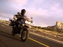 The NEW Triumph Explorer – Southwest USAの画像