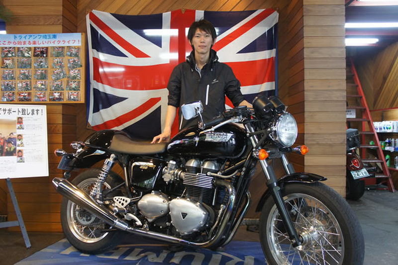 TRIUMPH スラクストン　2007 純正 未使用 TRIUMPH スラクストン2007 純正 未使用