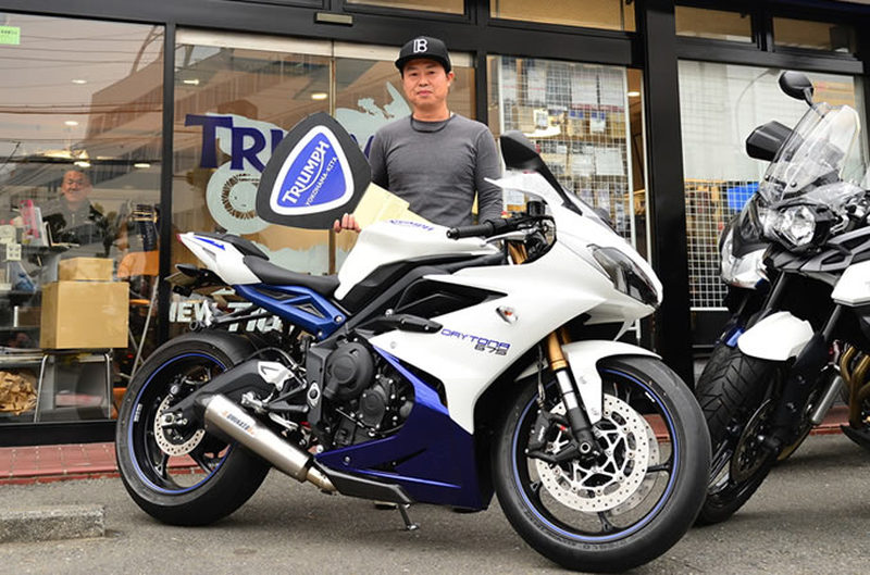 【激安アウトレット!】 一時取置❤︎小笠さま専用 トライアンフ デイトナ675 - その他