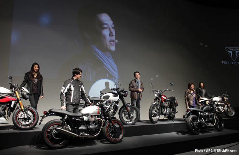 トライアンフ 2016モデル メディア向け国内発表会レポート トピックス