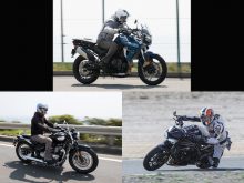 バイクをズバっと“言い”斬り！／トライアンフ3車種をひと言インプレ!!の画像