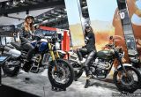 【EICMA2018レポート】新型スクランブラー1200 XC/XEに注目が集まるトライアンフブースの画像