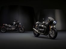 【速報】新型トライアンフ・ファクトリー・カスタムシリーズ「THRUXTON TFC」とコンセプトモデルの「ROCKET TFC」発表の画像