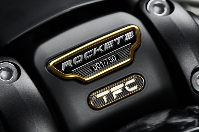 2019年モデルの新型トライアンフ・ファクトリー・カスタムシリーズ「ROCKET 3 TFC」発表の画像