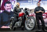 【EICMA2019レポート】「T120 Bud Ekins／T100 Bud Ekins Special Edition」に「THRUXTON RS」「Bobber TFC」をワールドローンチの画像