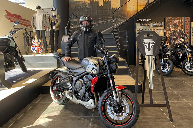 トライアンフ トライデント660 トライデント660（2022） トライアンフ オーナーズスナップ | バージン
