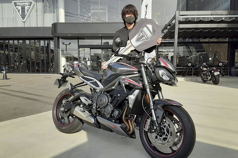 Competition Werkes トライアンフ ストリートトリプル RS ストリートトリプルRS（2021） トライアンフ オーナーズスナップ