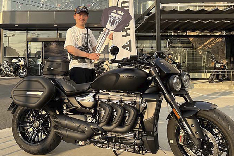 ロケット3Rブラック（2022） トライアンフ オーナーズスナップ