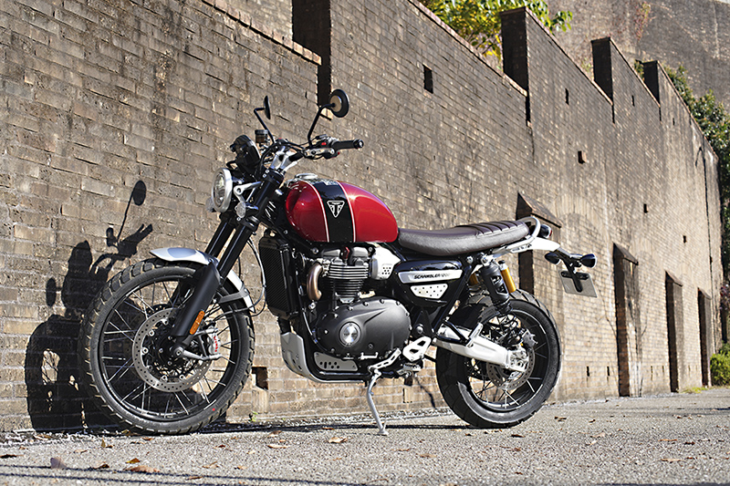 2023年モデルのトライアンフ スクランブラー1200XCを試乗 2023年モデルのトライアンフ スクランブラー1200XCを試乗