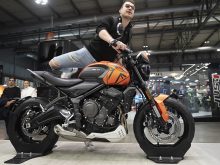 【ミラノモーターサイクルショー2022(EICMA2022）レポート】トライアンフは新型ストリートトリプルやクロームコレクションを展示の画像