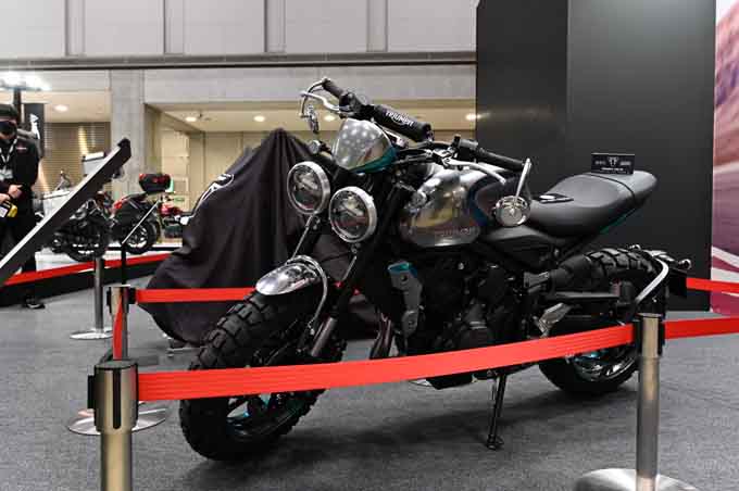 注目の新型ストリートトリプルなどが展示された「第50回東京モーターサイクルショー」トライアンフブースレポート！の08画像