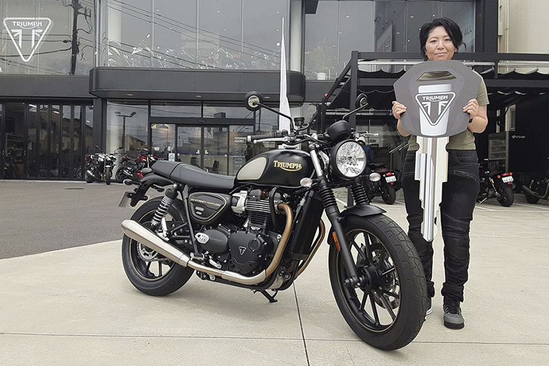 TWELVEトゥエルブ14【STREET KING】153フラットツイン ストリートツイン（2021） トライアンフ オーナーズスナップ