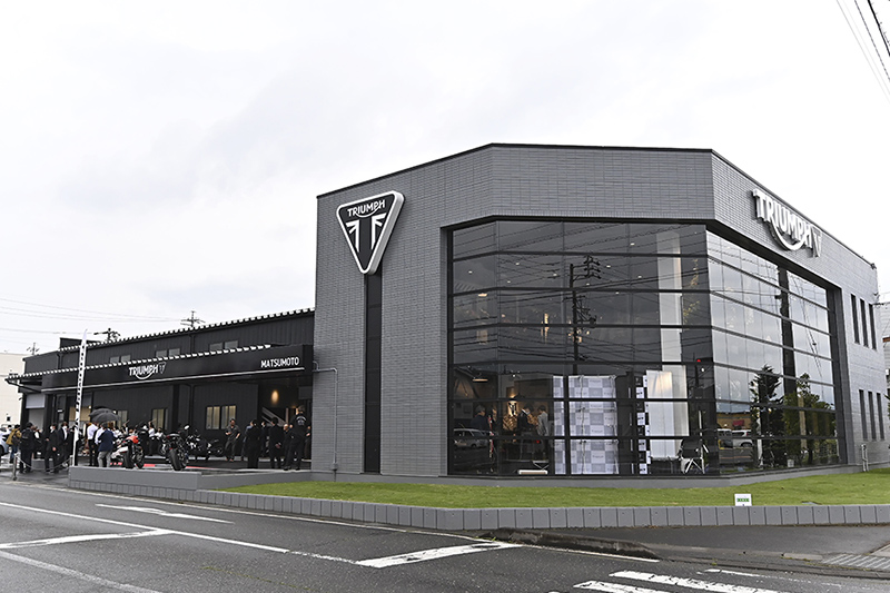 トライアンフ正規販売店「トライアンフ松本」オープニングセレモニー