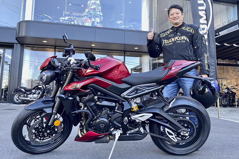 ストリートトリプルRS（2024） トライアンフ オーナーズスナップ