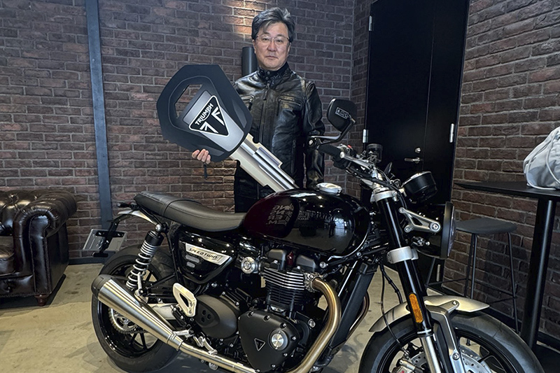 スピードツイン1200（2024） トライアンフ オーナーズスナップ