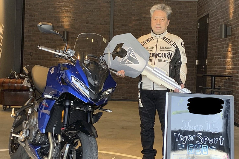 トライアンフ タイガースポーツ660 中古超美車 タイガースポーツ660（2023） トライアンフ オーナーズスナップ