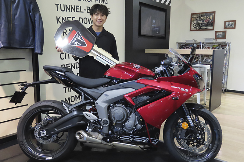 デイトナ660（2024） トライアンフ オーナーズスナップ | バージン