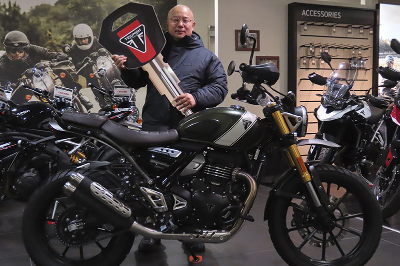 スクランブラー400X（2024） トライアンフ オーナーズスナップ