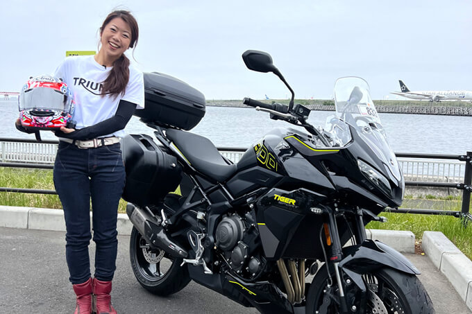【木村亜美がSSTR 2025に参加!】SSTRを走るならトライアンフ「Tiger Sport 800」で決まり! やっぱり間違いなかったロングツーリング 最高の相棒! 02画像