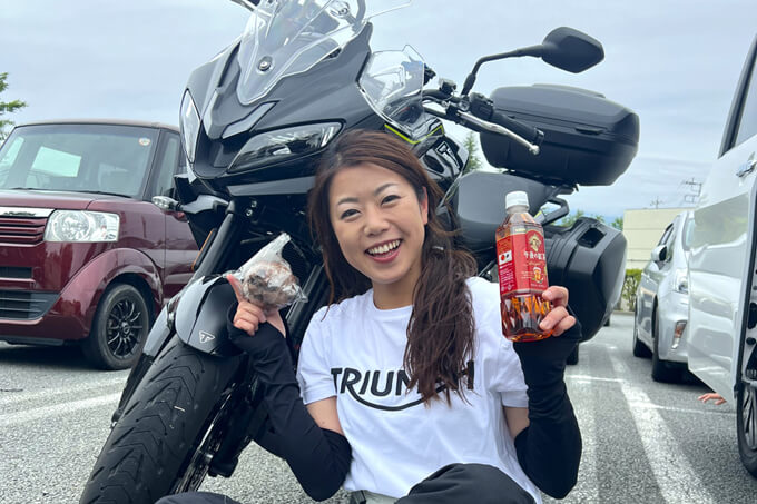 【木村亜美がSSTR 2025に参加!】SSTRを走るならトライアンフ「Tiger Sport 800」で決まり! やっぱり間違いなかったロングツーリング 最高の相棒! 05画像