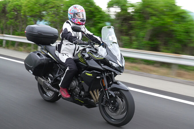 【木村亜美がSSTR 2025に参加!】SSTRを走るならトライアンフ「Tiger Sport 800」で決まり! やっぱり間違いなかったロングツーリング 最高の相棒! 06画像