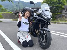 【木村亜美がSSTR 2025に参加！】SSTRを走るならトライアンフ「Tiger Sport 800」で決まり！　やっぱり間違いなかったロングツーリング 最高の相棒！の画像