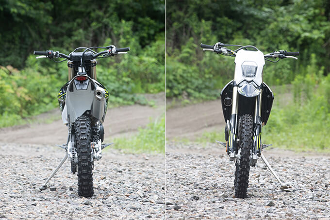 【トライアンフ TF250-E / TF450-E 試乗記】オフロード界に殴り込みをかけた、本気の英国製エンデューロマシン 05写真