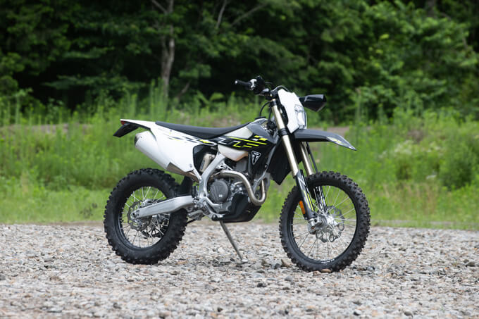 【トライアンフ TF250-E / TF450-E 試乗記】オフロード界に殴り込みをかけた、本気の英国製エンデューロマシン 06画像