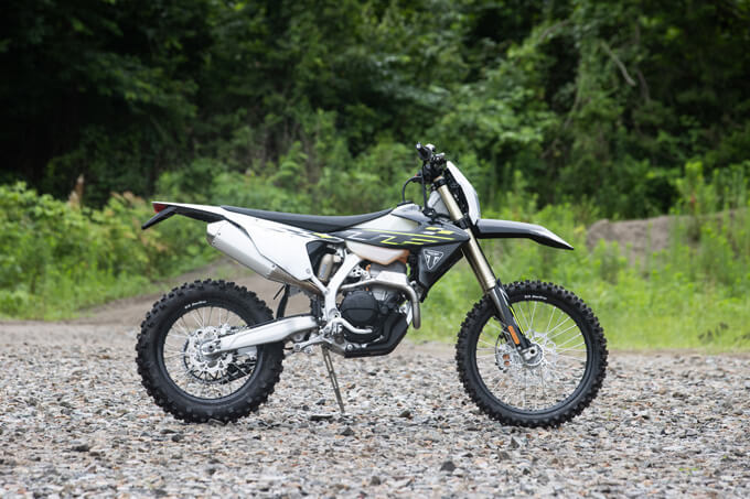 【トライアンフ TF250-E / TF450-E 試乗記】オフロード界に殴り込みをかけた、本気の英国製エンデューロマシン 09画像