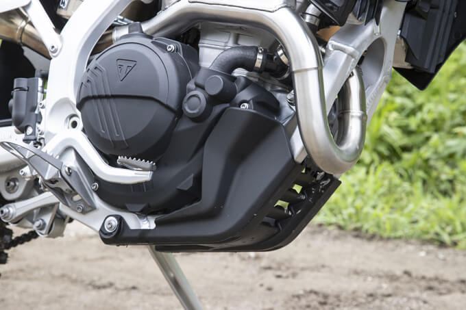 【トライアンフ TF250-E / TF450-E 試乗記】オフロード界に殴り込みをかけた、本気の英国製エンデューロマシン 13画像