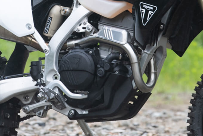 【トライアンフ TF250-E / TF450-E 試乗記】オフロード界に殴り込みをかけた、本気の英国製エンデューロマシン 18画像
