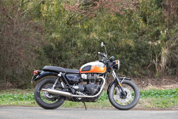 【トライアンフ ボンネビル T100 試乗記】ラフ＆ラギッド、これぞクラシックスポーツ02画像