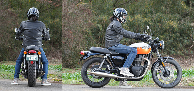 【トライアンフ ボンネビル T100 試乗記】ラフ＆ラギッド、これぞクラシックスポーツ07写真