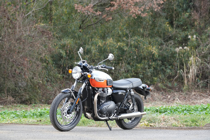 【トライアンフ ボンネビル T100 試乗記】ラフ＆ラギッド、これぞクラシックスポーツ08写真