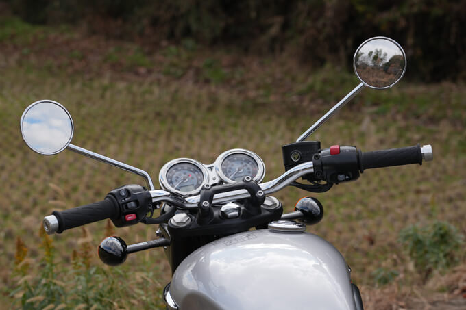 【トライアンフ ボンネビル T100 試乗記】ラフ＆ラギッド、これぞクラシックスポーツ19画像
