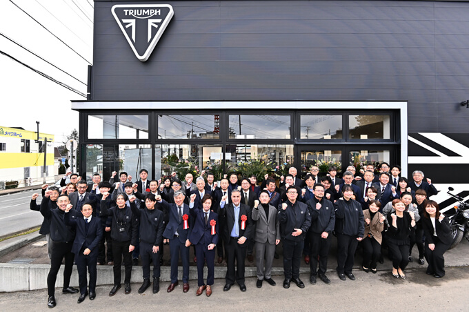 東北地区の拠点となる「トライアンフ盛岡」が12/20にグランドオープン！！　main画像