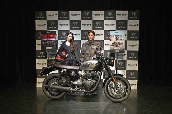 トライアンフから新型モダンクラシックシリーズ登場！　ブランドアンバサダーに『ダレノガレ明美』さんが就任！！　12画像
