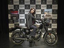 トライアンフから新型モダンクラシックシリーズ登場！　ブランドアンバサダーに『ダレノガレ明美』さんが就任！！の画像