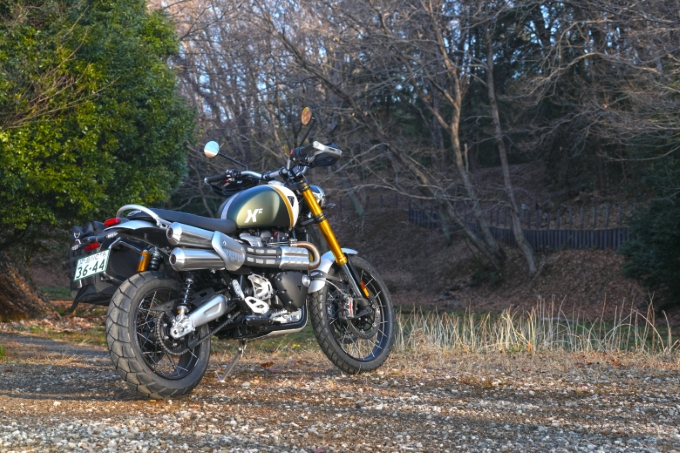 【トライアンフ スクランブラー1200XE 試乗記】しなやかさで受け止める、ビッグツインの圧倒的トルク01画像