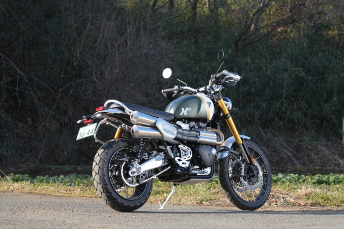 【トライアンフ スクランブラー1200XE 試乗記】しなやかさで受け止める、ビッグツインの圧倒的トルク03画像