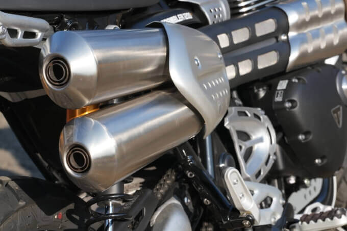 【トライアンフ スクランブラー1200XE 試乗記】しなやかさで受け止める、ビッグツインの圧倒的トルク13画像