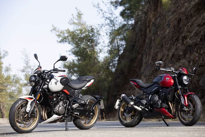 【トライアンフ新型トライデント800 海外試乗記】トライアンフ“らしさ”が光る都会派ロードスター 01画像