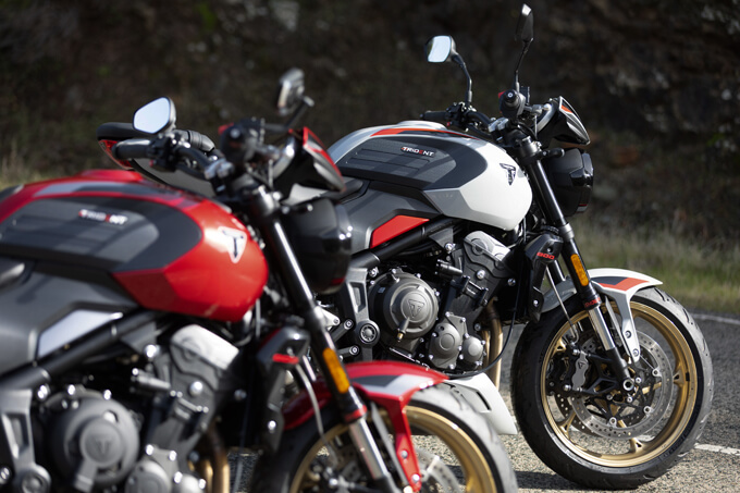 【トライアンフ新型トライデント800 海外試乗記】トライアンフ“らしさ”が光る都会派ロードスター 03画像