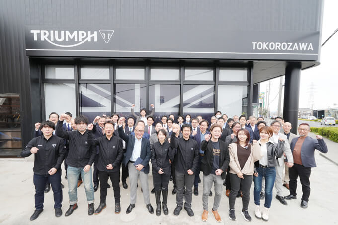 関東エリアに新たなトライアンフの拠点が誕生 ! “バイカーが集う場所”を目指す『トライアンフ所沢』　12画像