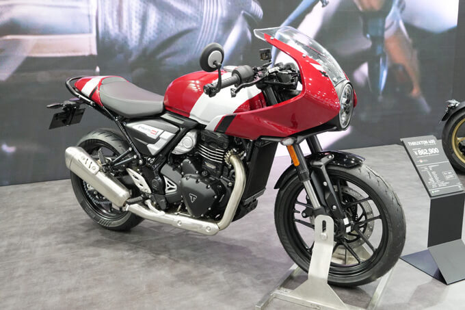 【第53回 東京モーターサイクルショー2026出展詳報!!】トライアンフ ブース　画像04