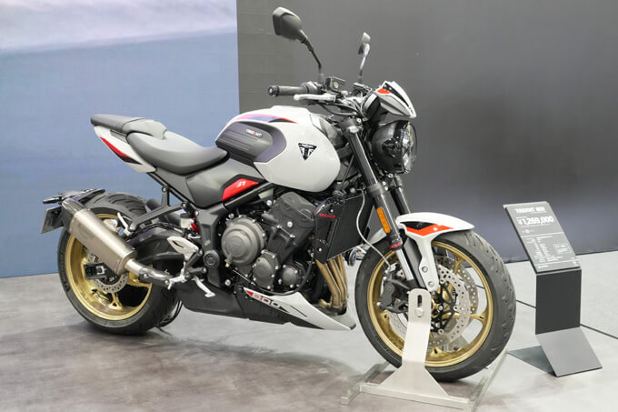 【第53回 東京モーターサイクルショー2026出展詳報!!】トライアンフ ブース　画像05